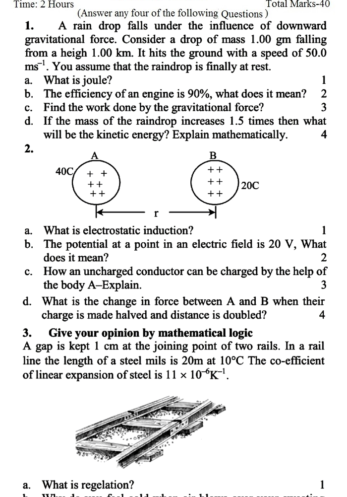 EV Physics Suggestion and Question Patterns 2015-3