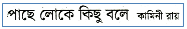 JSC Bengali 1st Paper MCQ Pache Loke kichu Bole